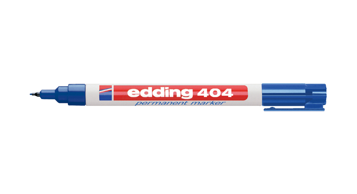Viltstift edding 404 rond 0.75mm blauw