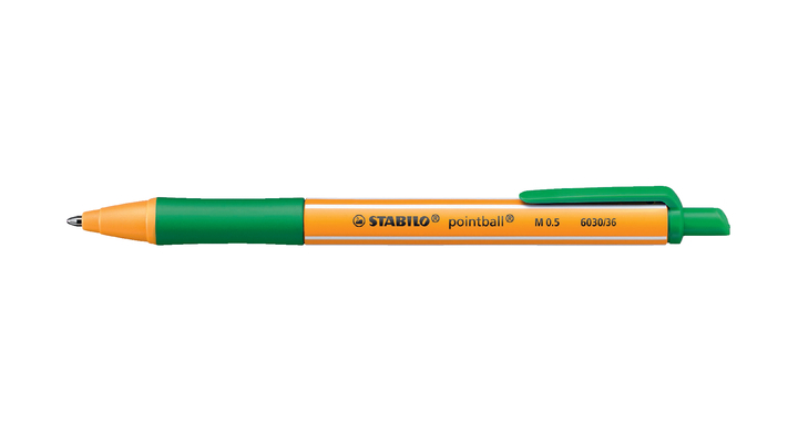 Balpen stabilo pointball groen(6030/36)