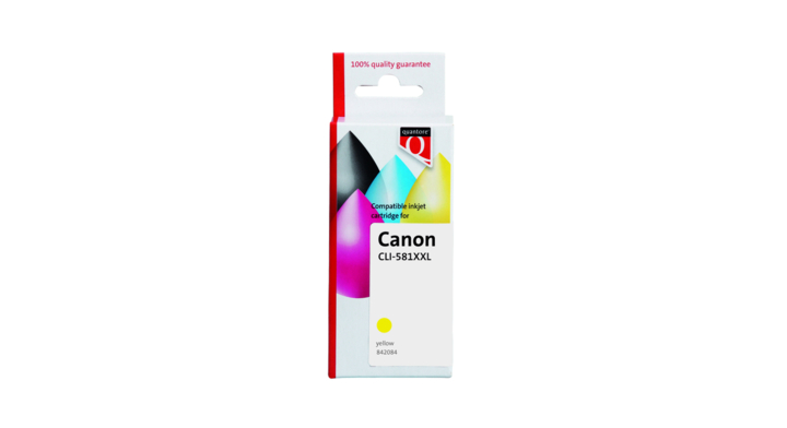 Inkcartridge quantore canon cli-581xxl geel(k20749pr)