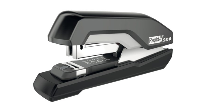 Nietmachine rapid s50 halfstrip 50sh zwart(5000543)