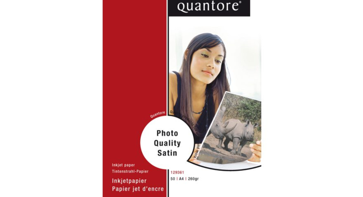 Fotopapier quantore a4 230gr mat satijn(88110948)