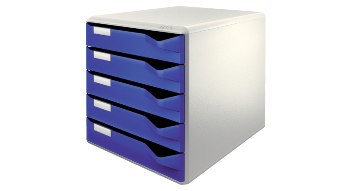 Ladenbox leitz 5280 5ldn blauw