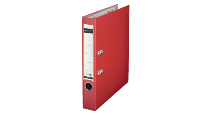 Ordner leitz 1015 a4 50mm pp rood