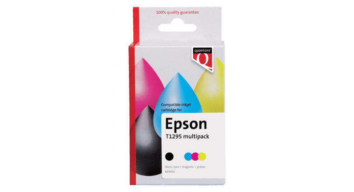 Inkcartridge quantore eps t1295 4-pack(pro4359)
