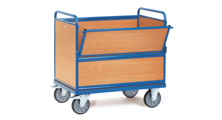Bakwagen, 1200x800mm Draagverm. 600kg