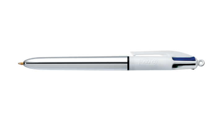Balpen bic 4kleuren shine(919380)