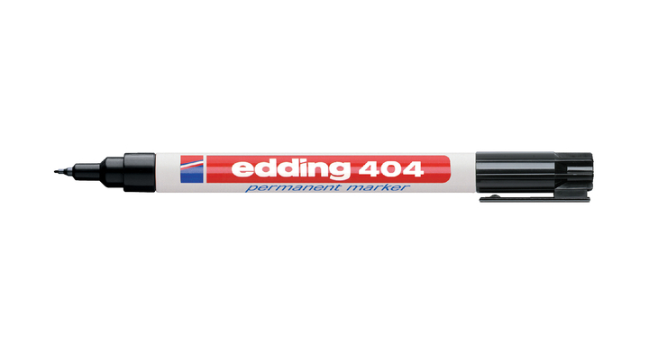 Viltstift edding 404 rond 0.75mm zwart