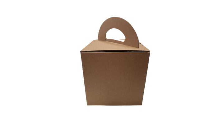 Box met handvat, 190x190x190mm, E-golf