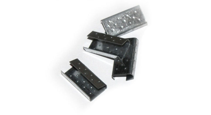 Sluitzegels, metaal, voor PP/PET band 16mm (2000 stuks)
