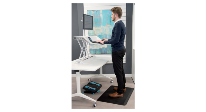 Vloermat fellowes voetensteun everyday zwart(8707001)