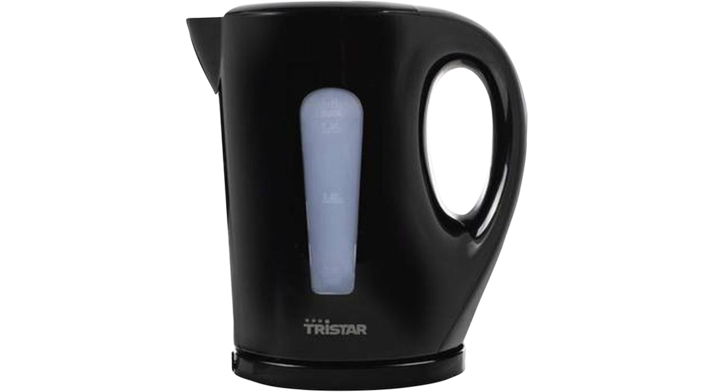 Tristar, waterkoker, 1.7 liter, 2200W, zwart, WK-3384 (1 stuk)