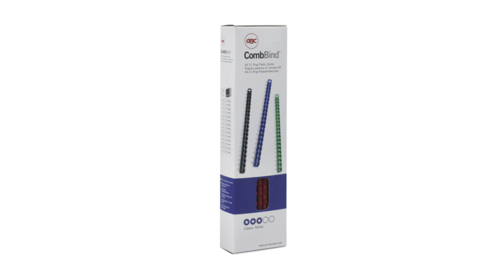 Bindrug gbc 12mm 21r wit