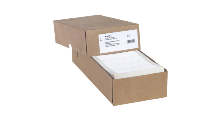 Etiket herma pinfeed 8212 1baans 101.6x35.7mm 4000