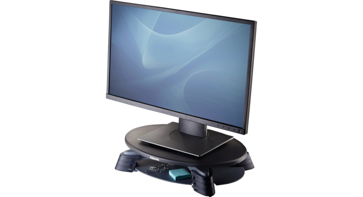 Monitorstandaard riser lcd lichtgrijs/donkergrijs