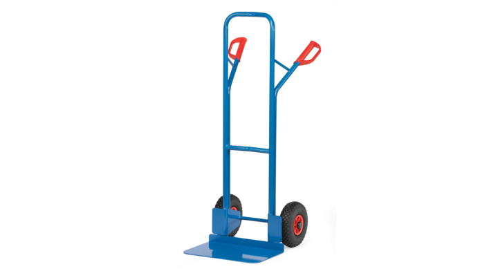 Steekwagen hoogte 1300 steekbreedte 480, Rubber banden