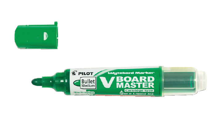 Viltstift pilot begreen whiteboard rond 0.9mm gn