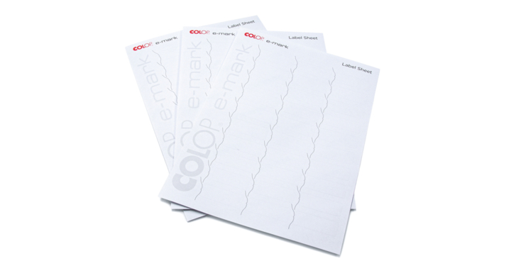 Tekststempel colop e-mark labels(153559)