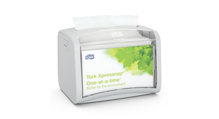 Tork Xpressnap Tabletop | Servet Dispenser | N4 | Lichtgrijs | 272613