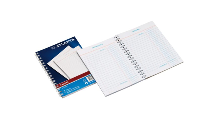 Kasboek a1810-72 207x147 spiraal 50blad