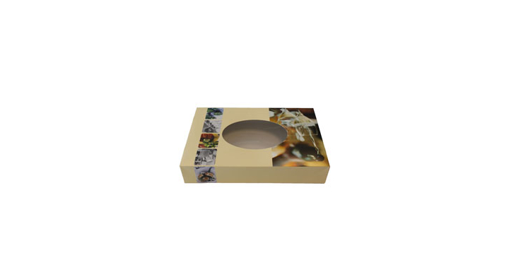 Cateringdoos Neutraal 25x36x8cm pk/10