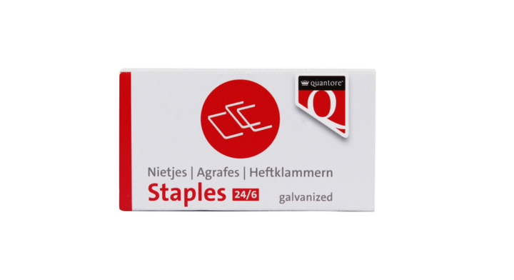 Nieten quantore 24/6 verzinkt(300601)