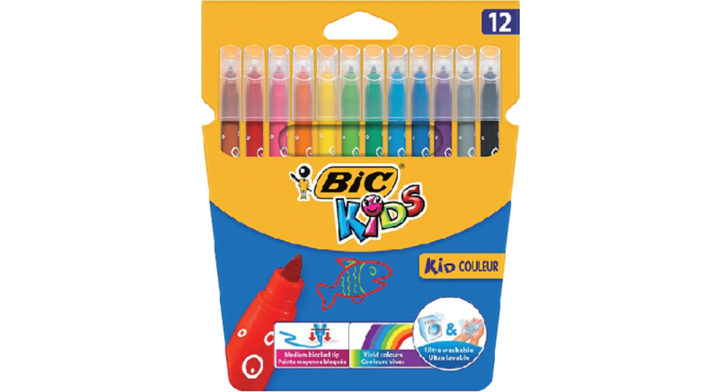 Kleurstift bic 217 kid couleur medium 750