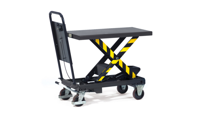 Verrijdbare heftafel, Hoogte 445?50mm Draagverm. 1000kg