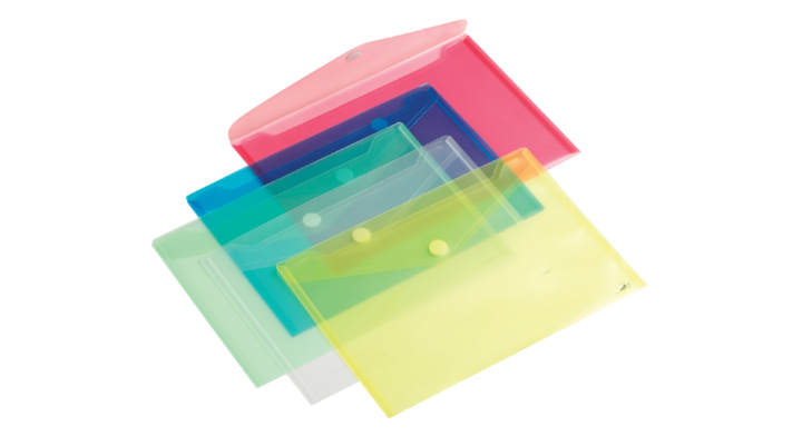 Enveloptas hfp dwars a4 blauw