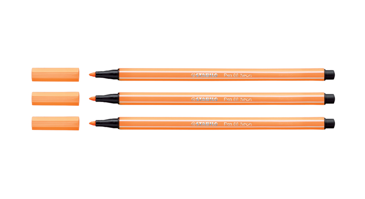 Viltstift stabilo 68 neon oranje(68/054)