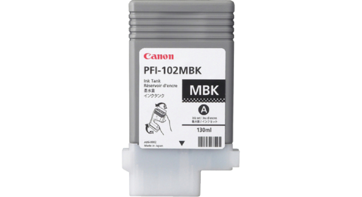 Inkcartridge canon pfi-102 mat zwart(0894b001)
