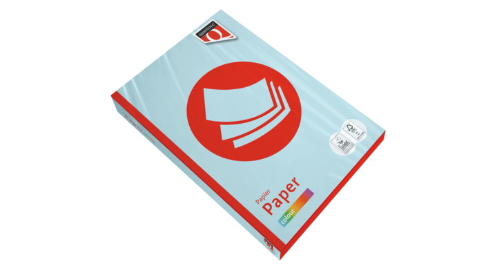 Kopieerpapier quantore colour a4 120gr lichtblauw(746053)