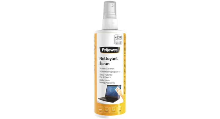 Reiniger fellowes beeldscherm spray 250ml