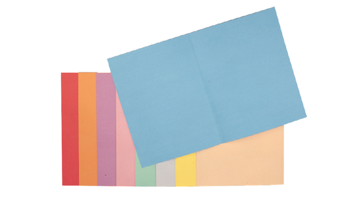 Vouwmap esselte a4 180gr blauw