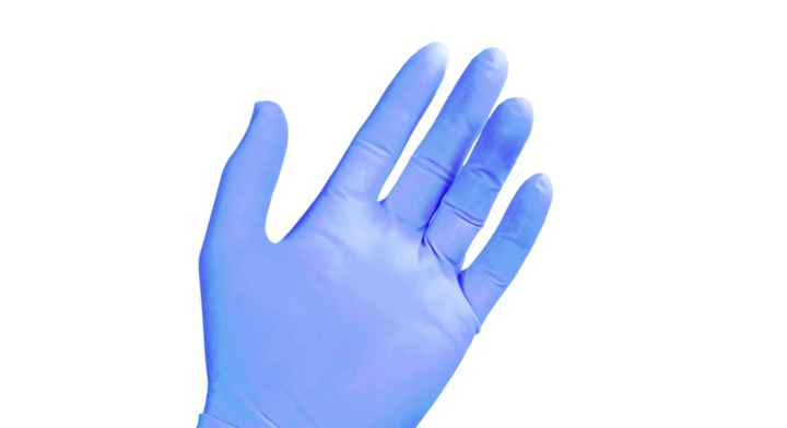 Handschoen, eco plus, nitrile, S, blauw, ongepoederd (1000)