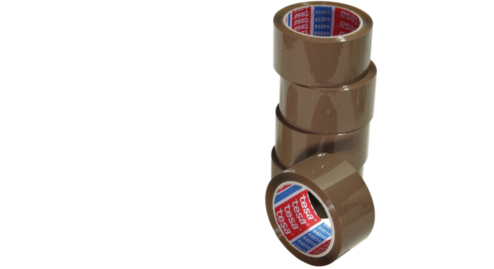 Verpakkingstape tesa 64014 50mmx66m bruin(64014-00039-00)