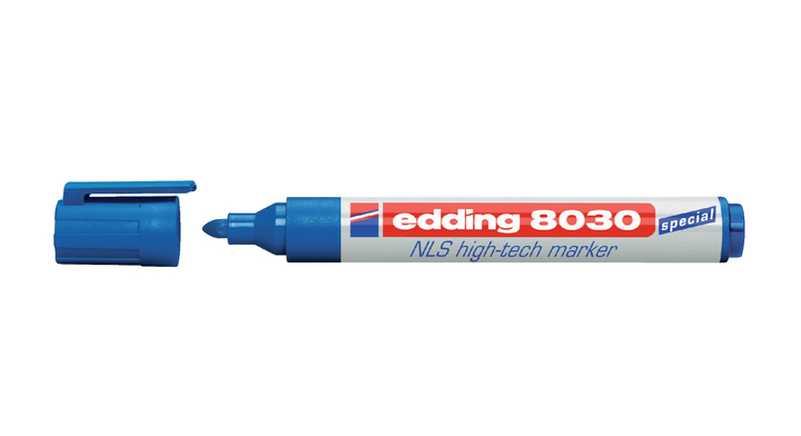 Viltstift edding 8030 nls high-tech rond 1.5-3mm bl(3742003)