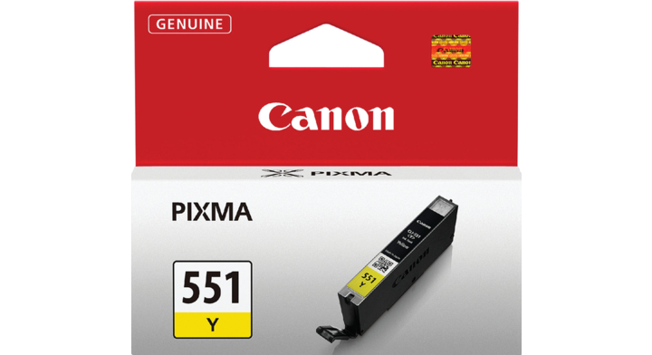 Inkcartridge canon cli-551 geel(6511b001)