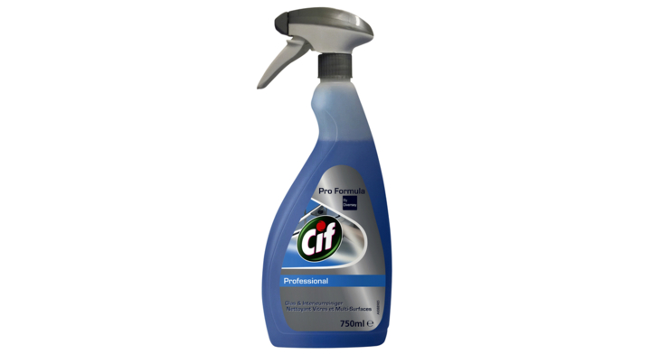 Cif Professional, glas- en interieurreiniger, 750ml, 7517982 (1 stuk)