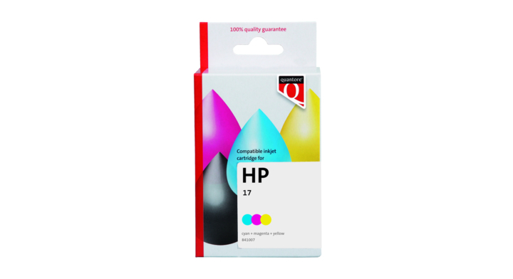 Inkcartridge Quantore alternatief tbv hp c6625d no 17