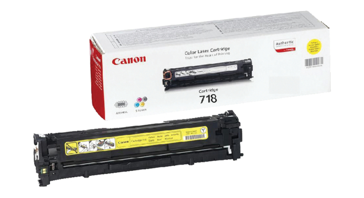 Tonercartridge canon 718 geel(718-y)