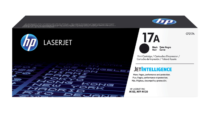Tonercartridge hp 17a cf217a 1.6k zwart(cf217a)