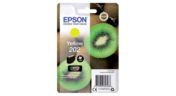 Inkcartridge epson 202 t02f44 geel(2888126)