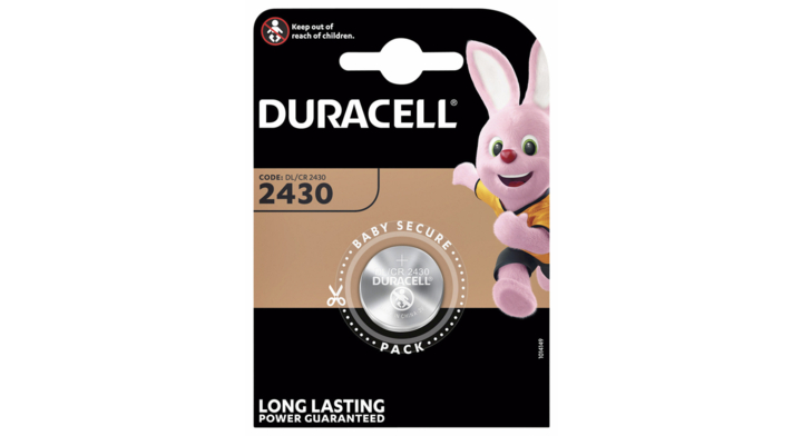 Batterij duracell dl2430 lithium