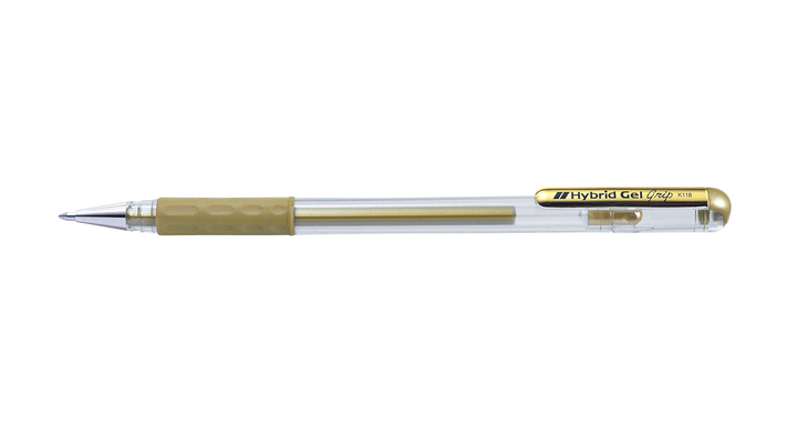 Gelschrijver pentel k178 goud