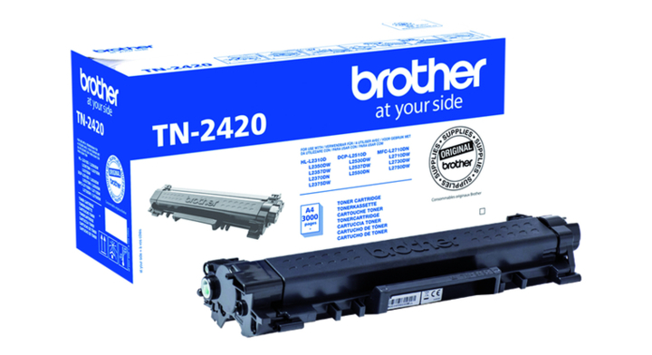 Toner brother tn-2420 2.5k zwart(tn2420)