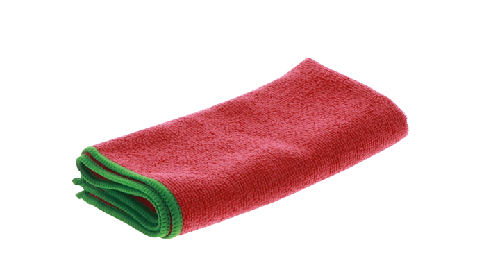 Greenspeed Elements, microvezeldoek, 40x40cm, rood (1 stuk)