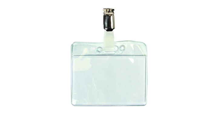 Badge quantore clip 60x90mm(921334)