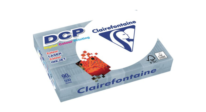 Kopieerpapier clairefontaine dcp a4 90gr wit