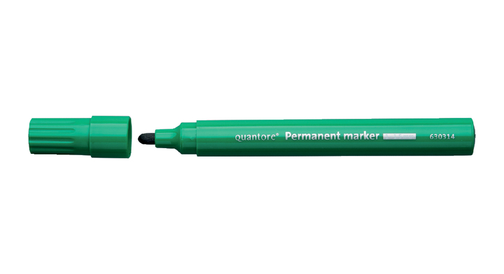 Viltstift quantore perm rond 2-3mm groen