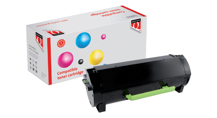 Tonercartridge quantore lex 50f0ha0 5k zwart(351513-041091)